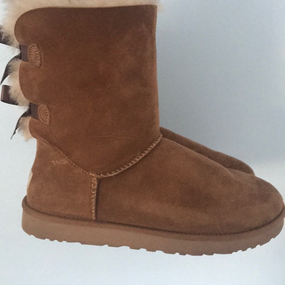 UGG Brown Bailey Bow